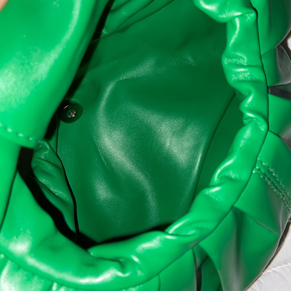 Small Green hobo clutch